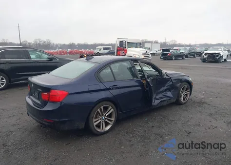 2013 BMW 335I из США, поврежденный, VIN WBA3A9C55DF475617